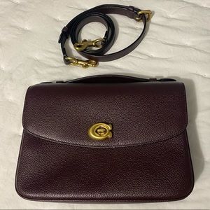Coach Cassie Oxblood Burgundy